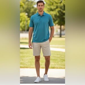 IZOD Men's Blue Polo Shirt #sportcore #mensactive #casualfit